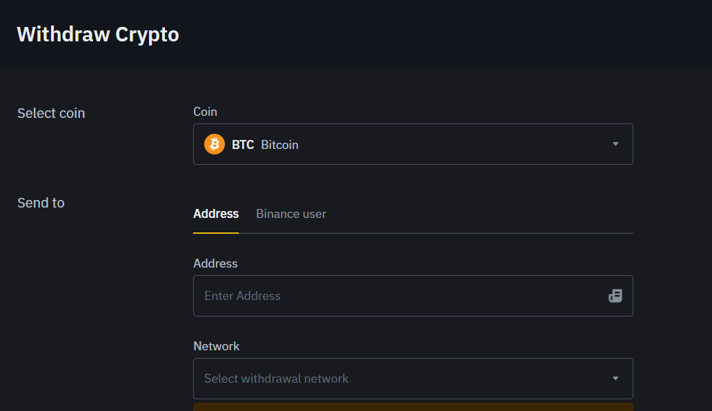 How to Withdraw From Binance?